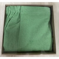 Килт мужской 140х65 см (50% лен, 50% хлопок) светло-зеленый